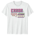 Error 404 Love Not Found Womens T-Shirt Vaporwave Internet Culture