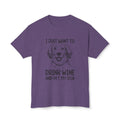 Wine and Dog Lover T-shirt