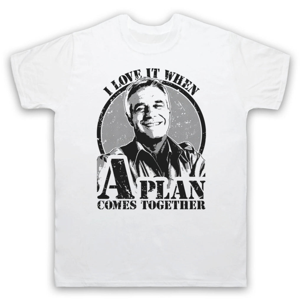 A TEAM HANNIBAL I LOVE UNOFFICIAL PLAN COMES TOGETHER MENS & WOMENS T-SHIRT