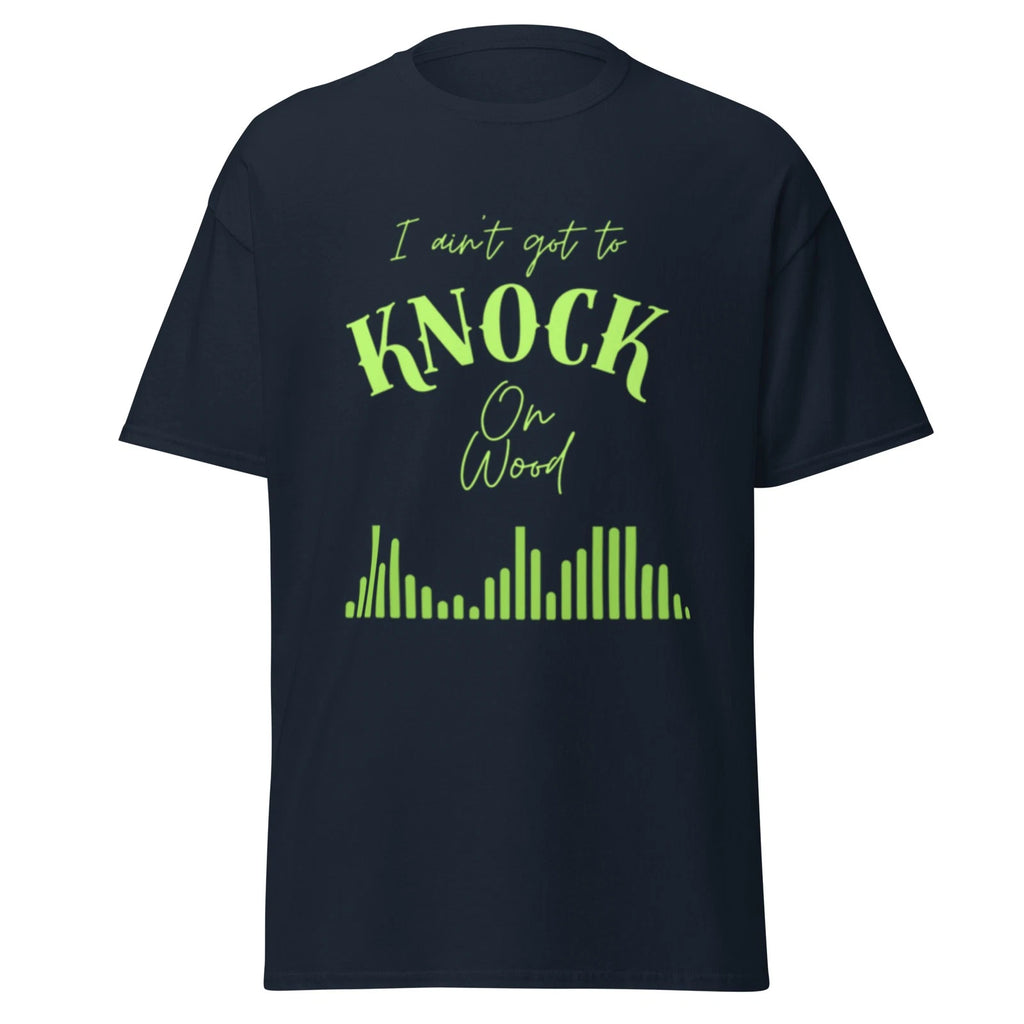 knock on wood Unisex classic tee, music lover