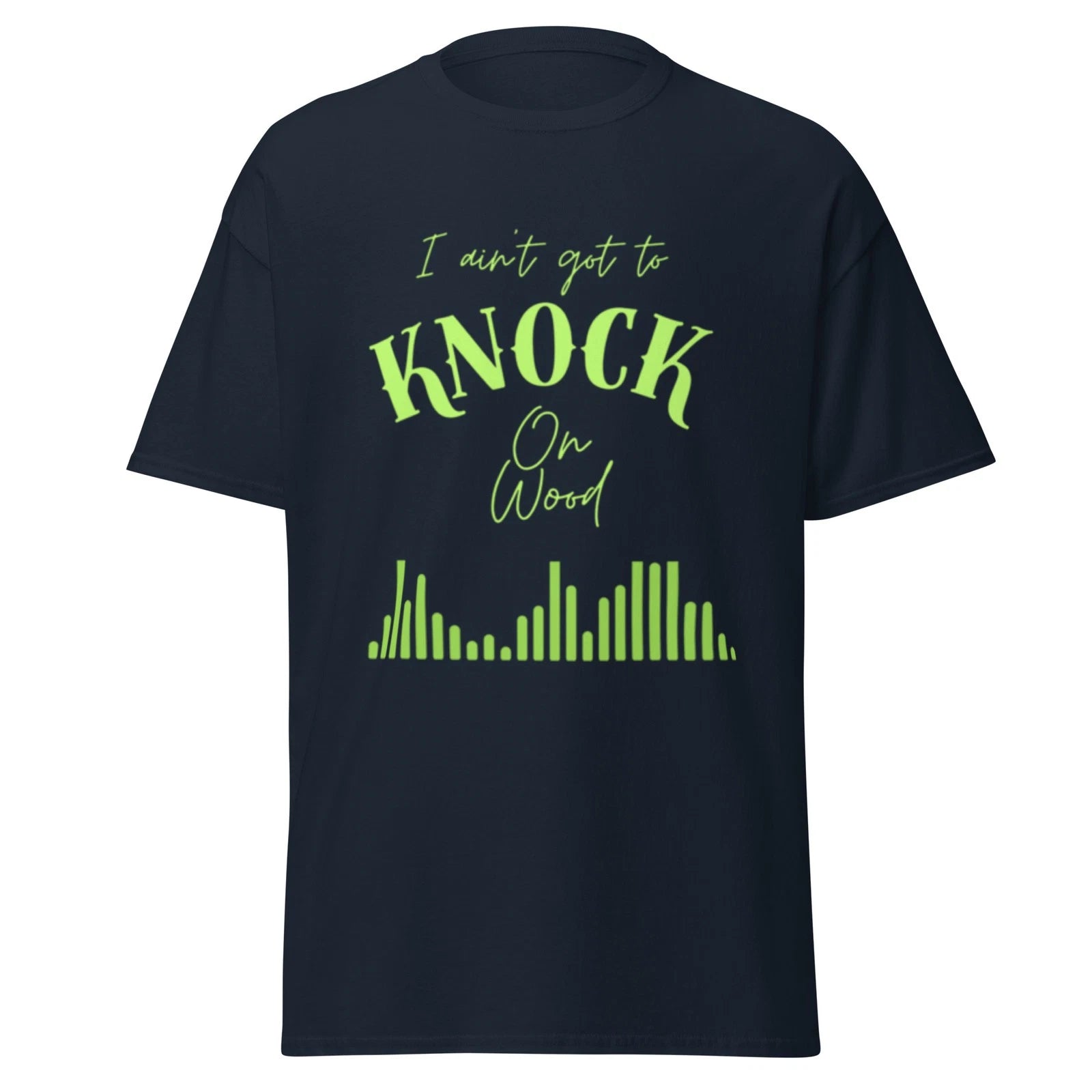 knock on wood Unisex classic tee, music lover
