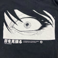 Ten Hundred Eye Graphic Tee Black Adult Small Art Shirt Manga Style