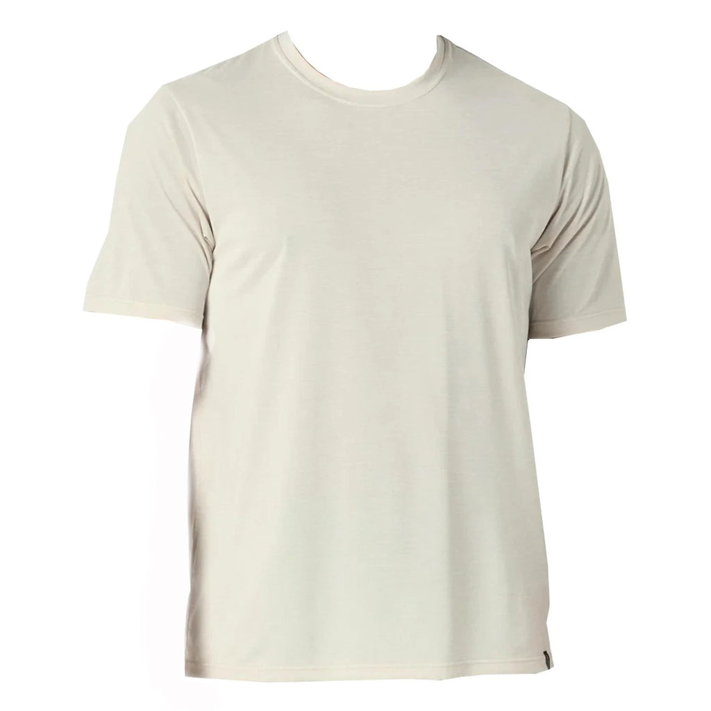 Patagonia Mens Capilene Cool Daily S/S T-shirt - Dyno White (Cream)