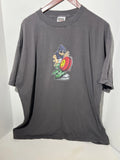 Vintage DJ Street Style Y2k Yoyo Character Black T Shirt Size XXL Tultex