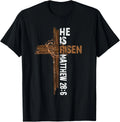 He is Risen Boho Easter Christian Jesus T-Shirt unisex T-Shirt