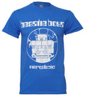 Official The Beastie Boys T Shirt Intergalactic Robot Blue New S to XXL
