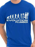Evolution Of Plumber Plumbing Mens T-Shirt Gift  Size S-XXL