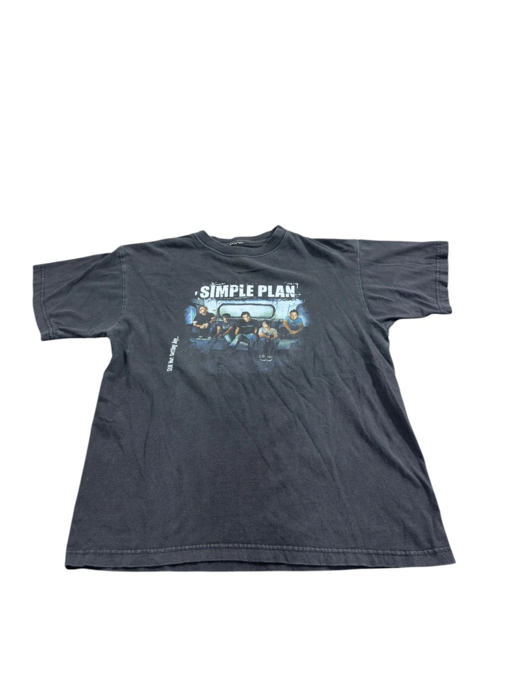 Vintage Simple Plan Band T-Shirt Still Not Getting Any Album Promo 00s Emo Punk