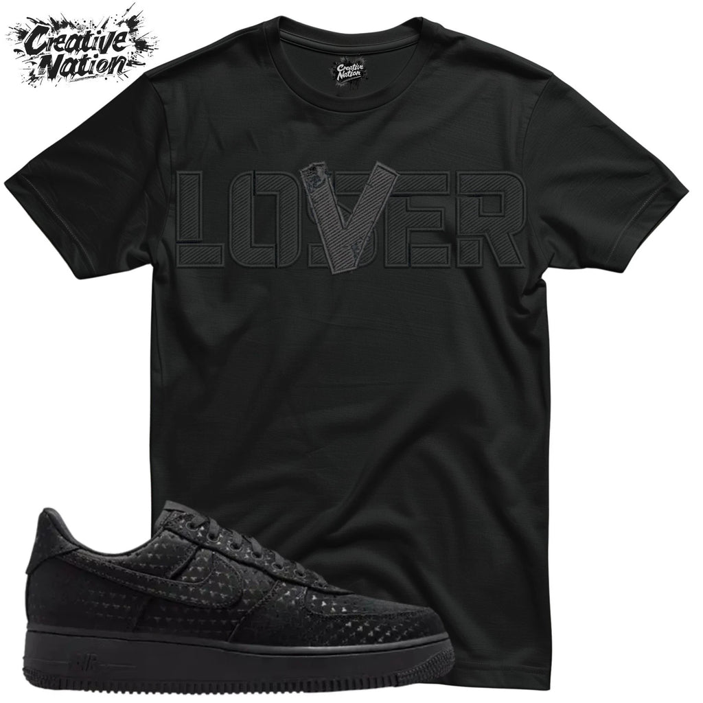 Shirt To Match Valentine's Day Triple Black Foam Unisex Tee