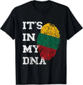 It's In My DNA Lithuanian Pride Lithuania Lietuva Roots Gift Unisex T-Shirt