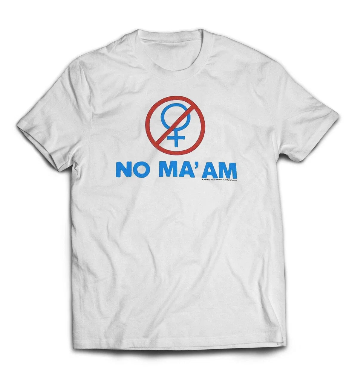 Adult Married With Children Funny TV Show Al Bundy NO MA'AM T-shirt Graphic Tee