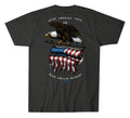 Howitzer Style Men's T-shirt Blue Collar Eagle Military Grunt MFG