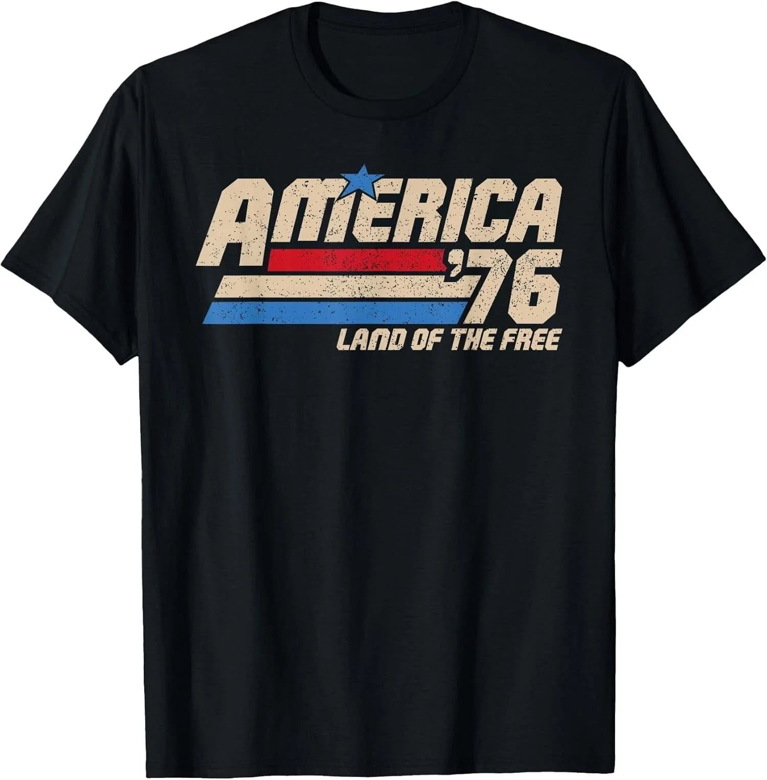 America 1776 Patriotic Vintage USA Flag Retro 4th Unisex T-Shirt