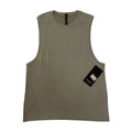 Lululemon Sleeveless Mens T-Shirt Metal Vent Tech Slim Fit Style: LM1252S Sand