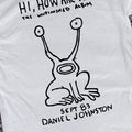 Daniel Johnston 'Hi, How Are You?' Classic T-Shirt White XL