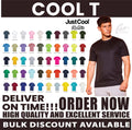 T-Shirt Just Cool AWDis Uni Simple Sportif Course Gym Stag Do Hen JC001