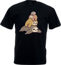 Sloth T-Shirt, Lazy Sloths Family Cute Shirt,Sloth Lovers T-Shirt Unisex Tee Top
