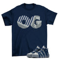 OG Sneaker Shirt to Match Air More Uptempo Georgetown 921948-003