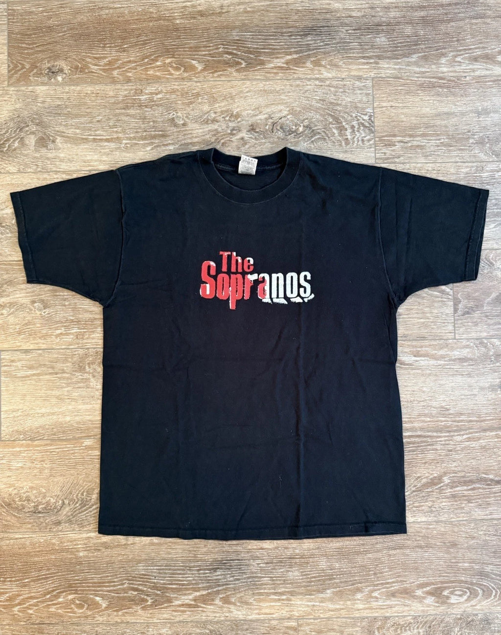 The Sopranos TV Show HBO Promo T-Shirt Vintage Y2K FOTL Tag Streetwear 23x30