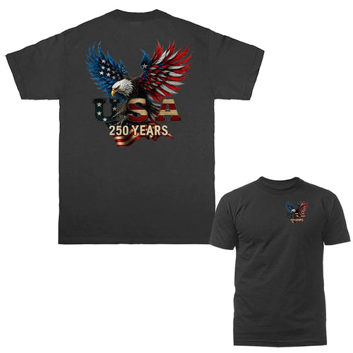 250 Years of American Independence Day US Flag 4th of July Patriotic T-shirt
