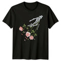Gothic Skeleton Roses And Thorns T-Shirt Still Trying Die Floral