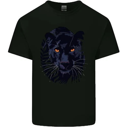 A Black Panther Mens Cotton T-Shirt Tee Top