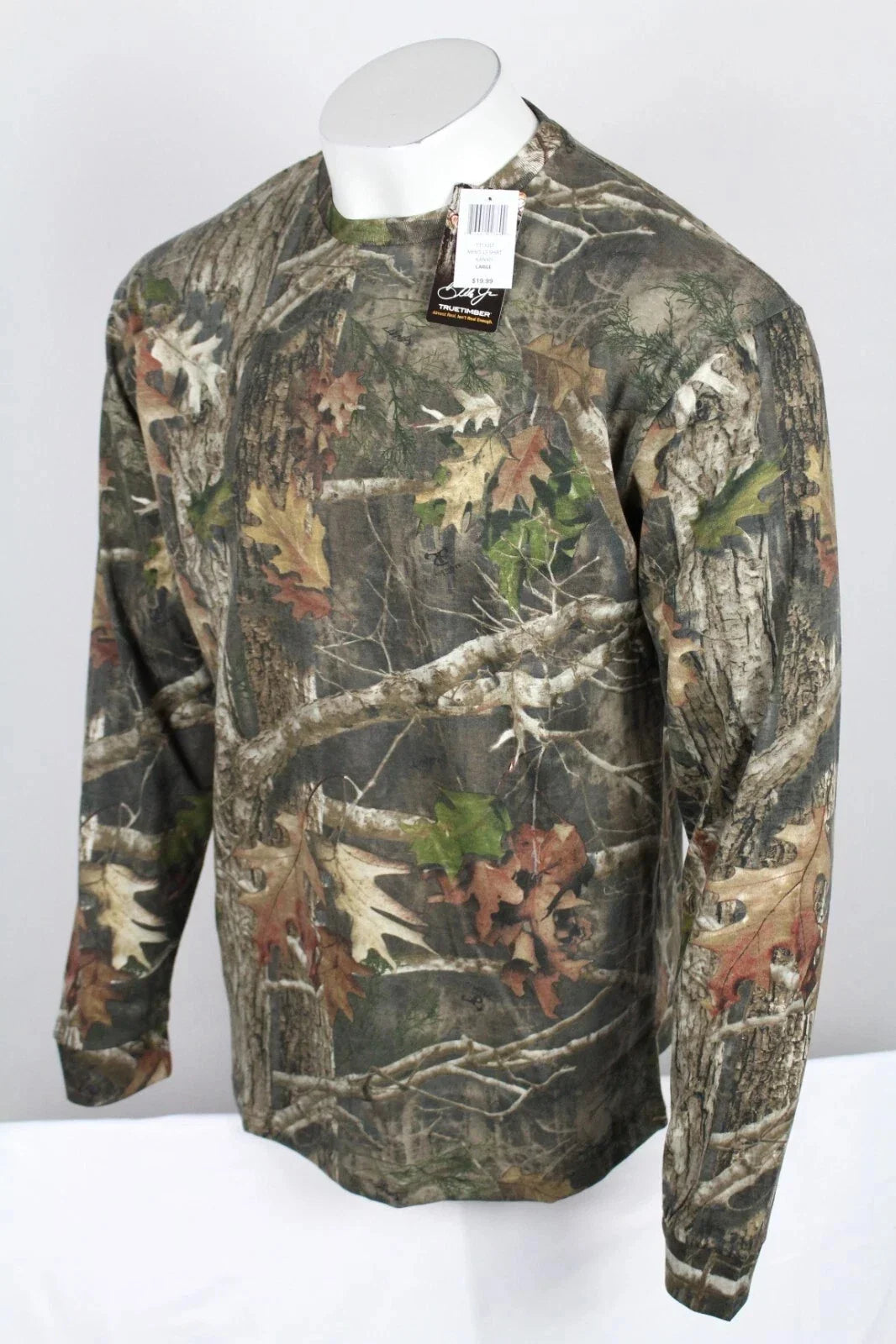 Dale Jr True Timber Long Sleeve T Shirt Crew Kanati Camo Hunting