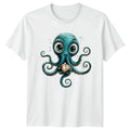 Cute Octopus Holding Shell T-Shirt Marine Life Gift For Him And Her