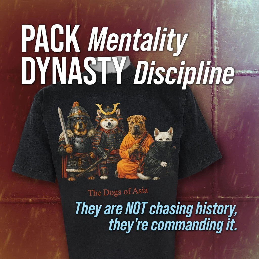 The Dogs of Asia - Paw Prints Tee