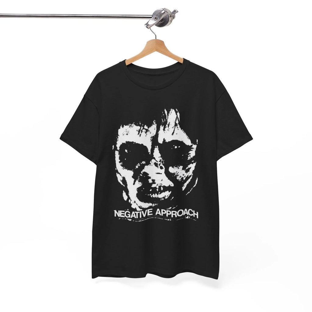 Negative Approach Hardcore Punk Band Black T-shirt Unisex Tee
