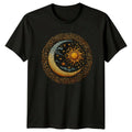 Mystical Sun And Moon Harmony Ornate T-Shirt Astrology And Her
