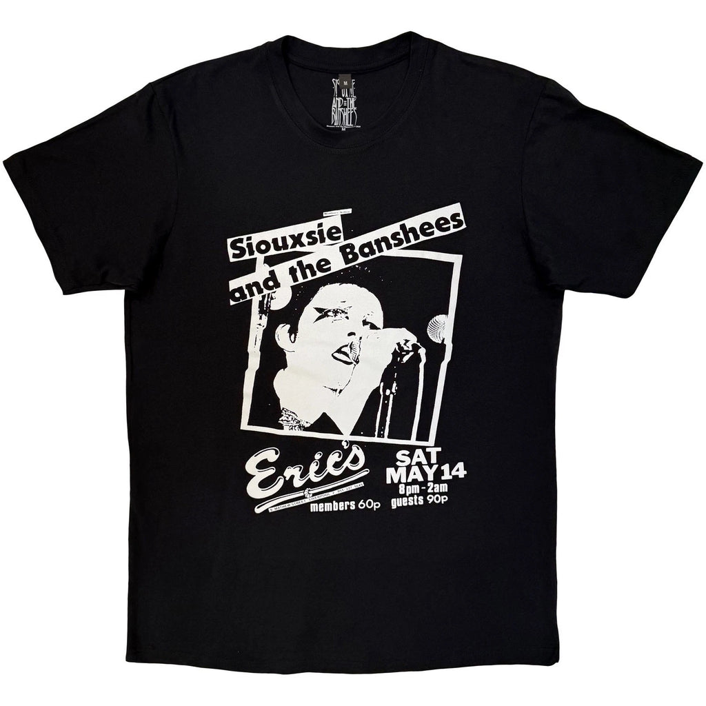 Siouxsie and The Banshees Eric's Premium Official T-Shirt Mens