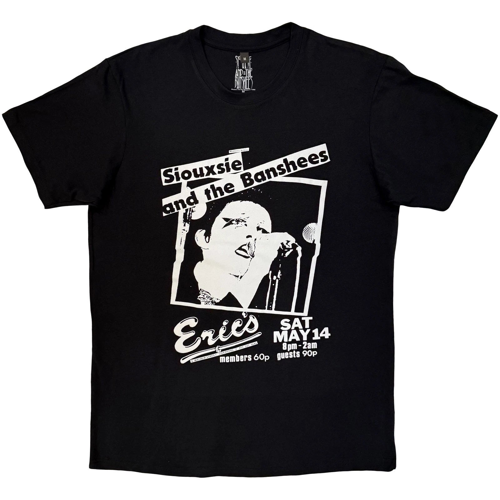 Siouxsie and The Banshees Eric's Premium Official T-Shirt Mens