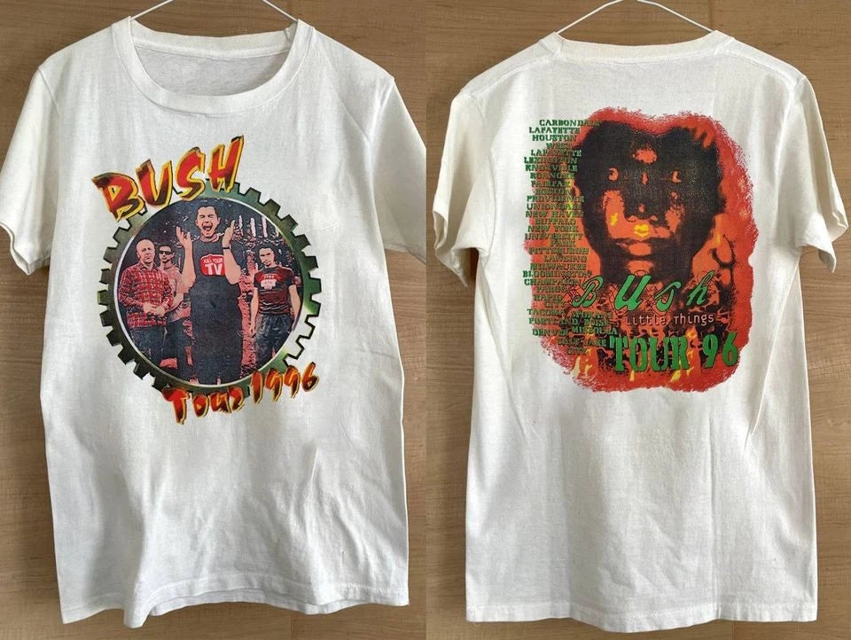 Bush Band Grunge Rock Tour 1996 T-Shirt