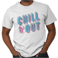 Chill Out Good Vibes Vintage Icee Polar Bear Womens or Mens Crewneck T Shirt Tee