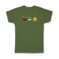 Gift T-Shirt : Wake Up for Coffee Funny Smiley Emoticon