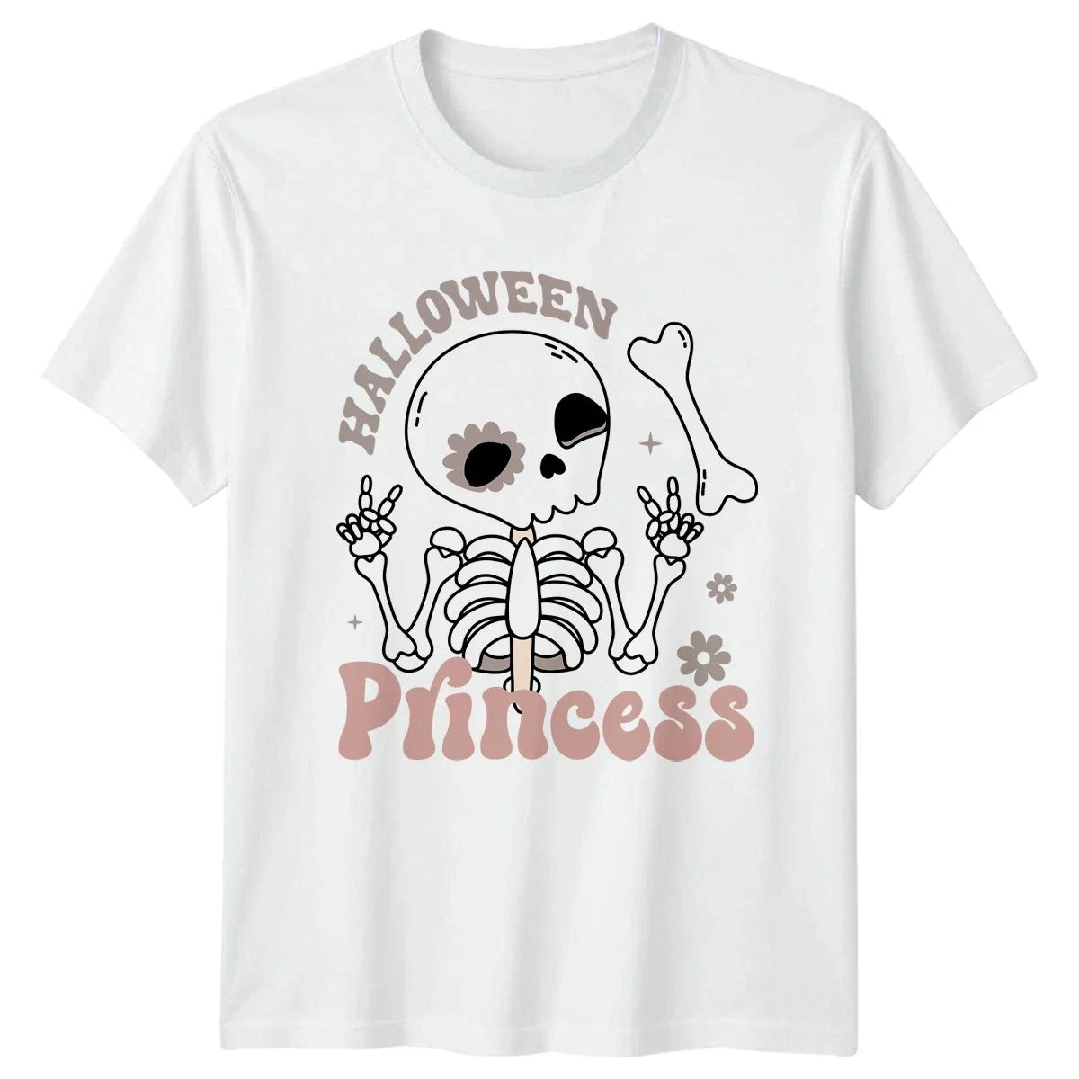 Halloween Princess Womens T-Shirt Cute Halloween Gift For Her
