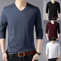 Slim Fit Style Long Sleeve V-neck Applicable For Men Brand New Condition