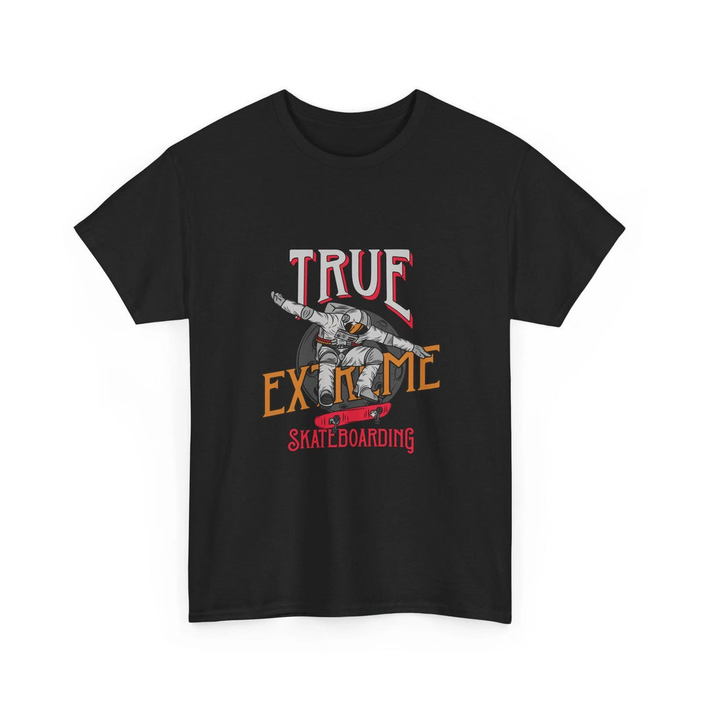 True Extreme Skateboarding Tee | Skateboarder Graphic Shirt, Cool Shirt, Cotton