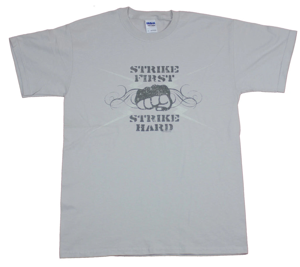 Karate Kid Mens T-Shirt  - Cobra Kai Strike Hard Simple Fist