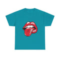 Sexy Retro PopArt Red Lips and Tounge Unisex heavy cotton Tshirt