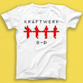 Kraftwerk 3-D The Catalogue Electronic Synth Pop Music Gift Tee T Shirt T1939