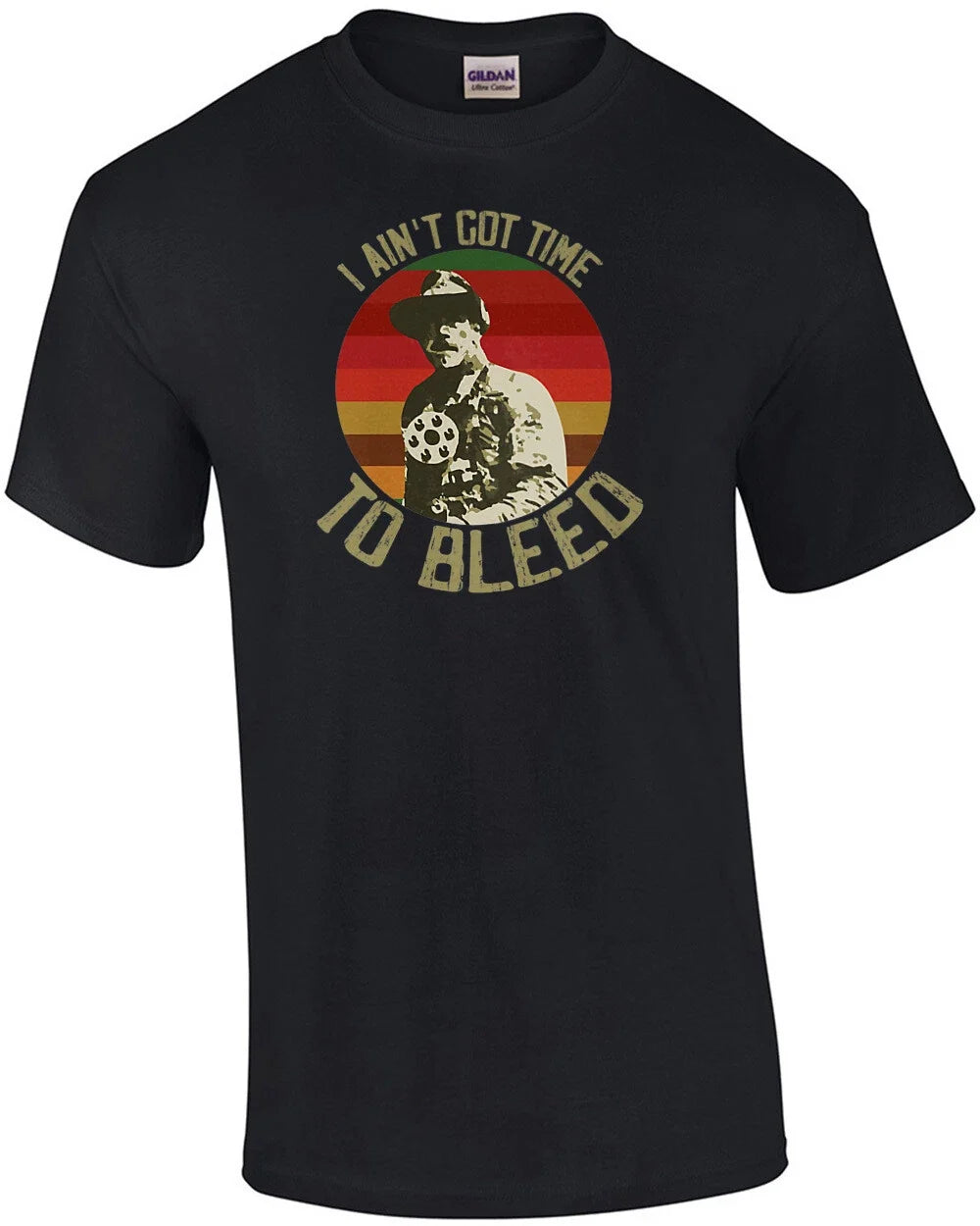 I ain't got time to bleed - Blain - Jesse Ventura - Predator - 80's t-shirt