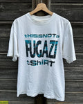 90s Fugazi This is not a Fugazi White Unisex T-shirt Size S-5XL