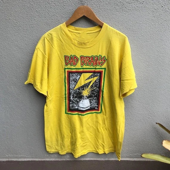 New BAD BRAINS band tee hardcore punk Cotton Unisex S-235XL T-Shirt  TK61