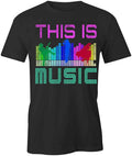 This Is Music TShirt Tee Short-Sleeved Cotton CLOTHING FASHION TRENDY S1BCA744
