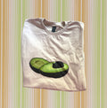 Avocado cat cute funny graphic tee vintage retro inspired New, Gildan size M