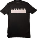 Helmut Lang Mens Oversized Logo Spellout T Shirt in Black Size S good condition