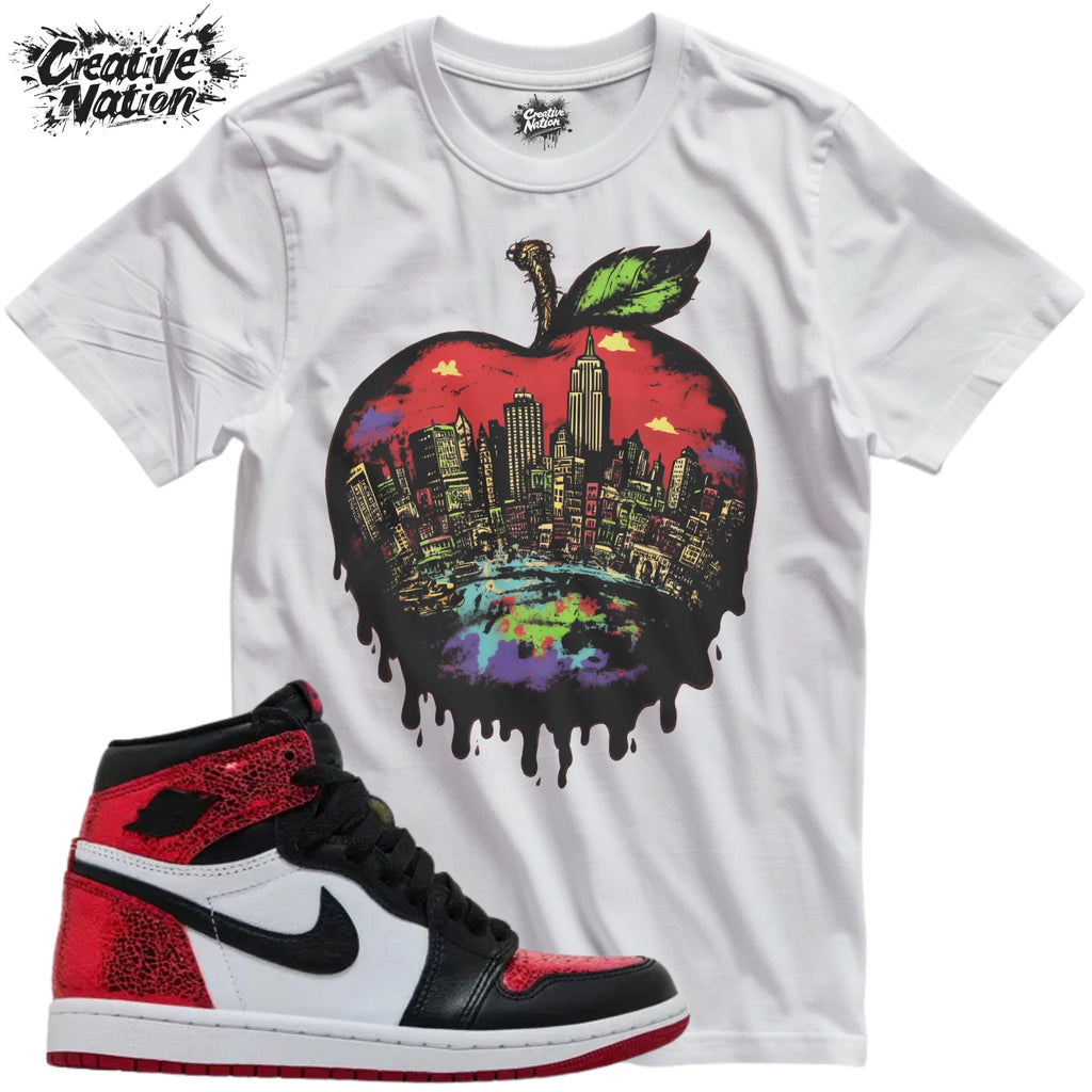 Shirt To Match 1 High OG Ruby Unisex Tee Sneaker Shirt NYC Shirt For Sneaker T