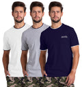Mens Slim Fit T Shirt Cotton Short Sleeve Round Neck Crew Top